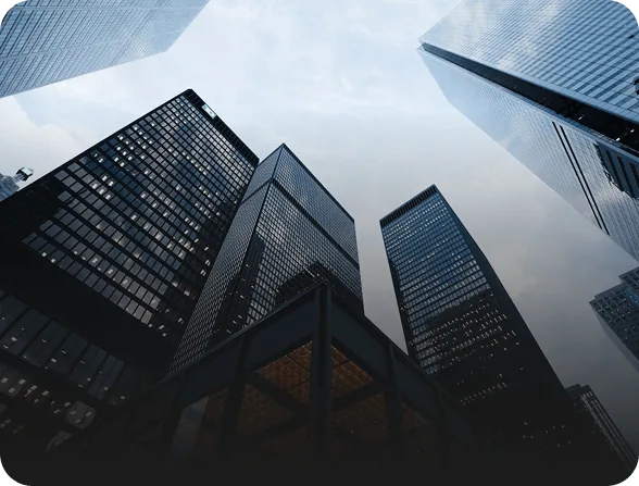 Modern buildings